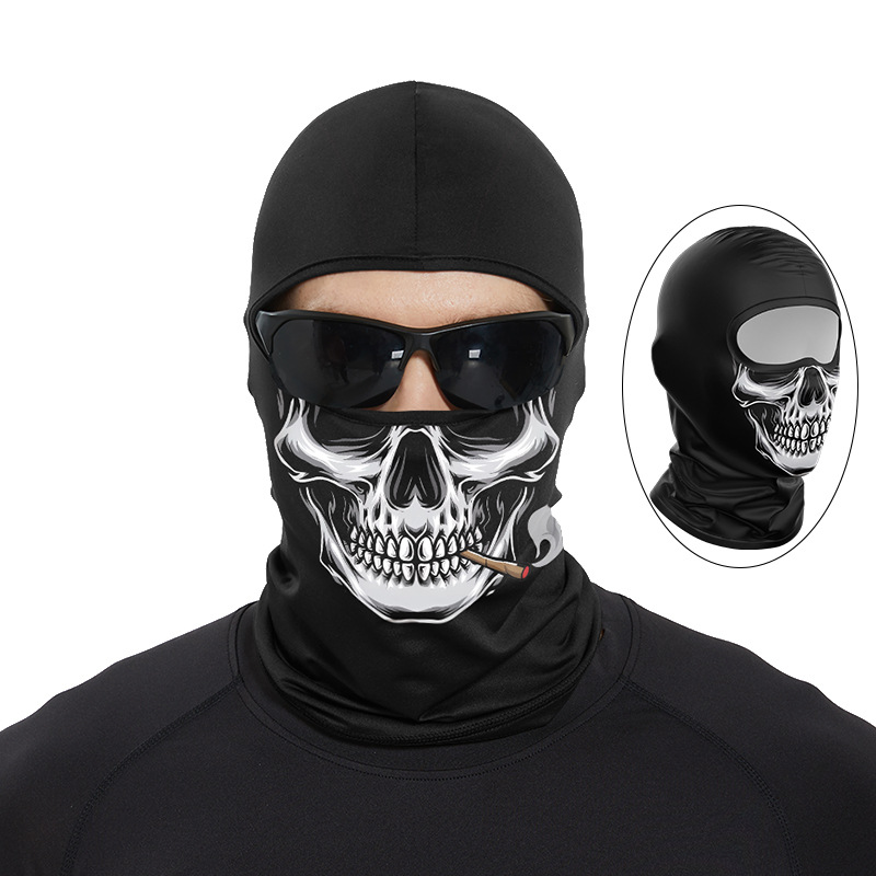 Funny Ape Mouth Skull Balaclav - Motorcycle Gear For Woman recension och pris