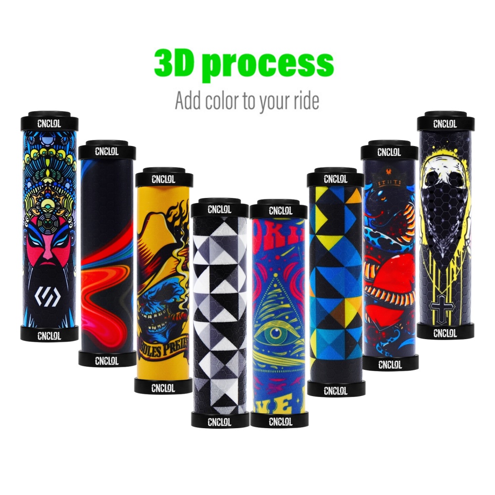 CNCLOL 3D Anti-Slip Silicone B - Handlebar Grip Heated recension och pris